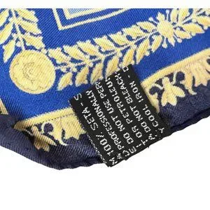 ＡTELIER Ｖersace Silkスカーフ　UNI Vintage Atelier Versace Double-Sided Scarf Silk & Wool